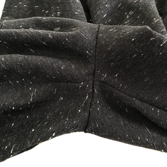 SOLD!!  Lou & Grey Small Heather Black Speckled Stripe Leggings - Picture 9 of 11